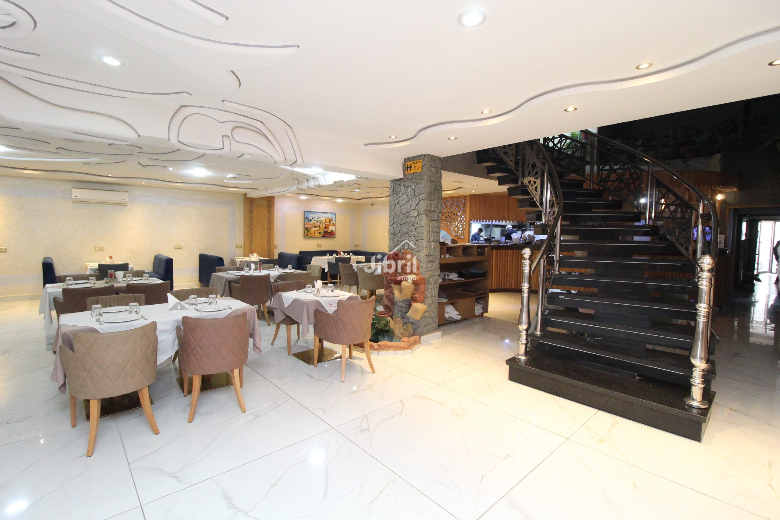 Café-Restaurant clé en main de 480 m² à Haut Founty, Agadir – Emplacement stratégique, prêt à exploiter !