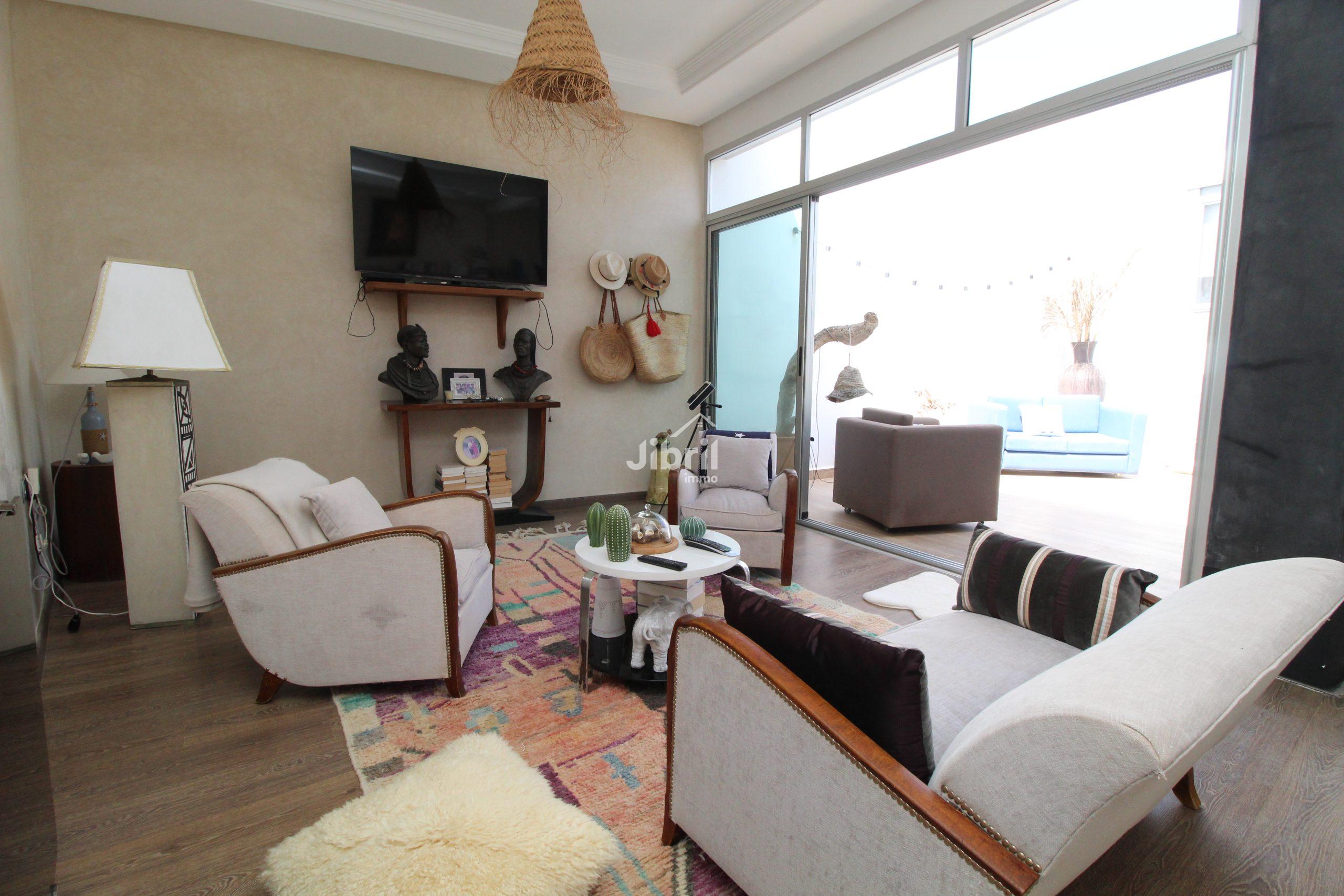 Villa de charme à Mirleft – Vue panoramique, nature, et confort absolu