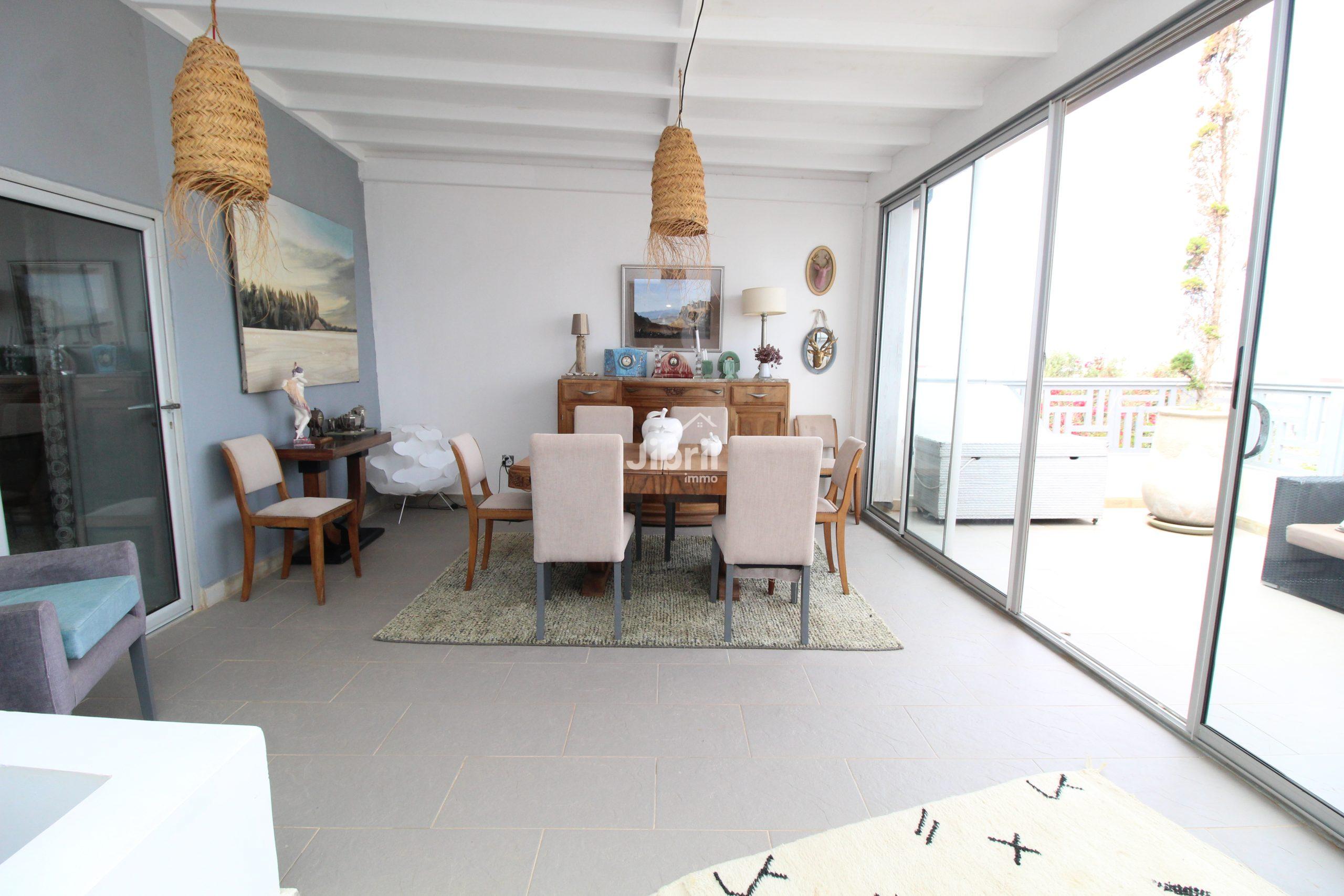 Villa de charme à Mirleft – Vue panoramique, nature, et confort absolu