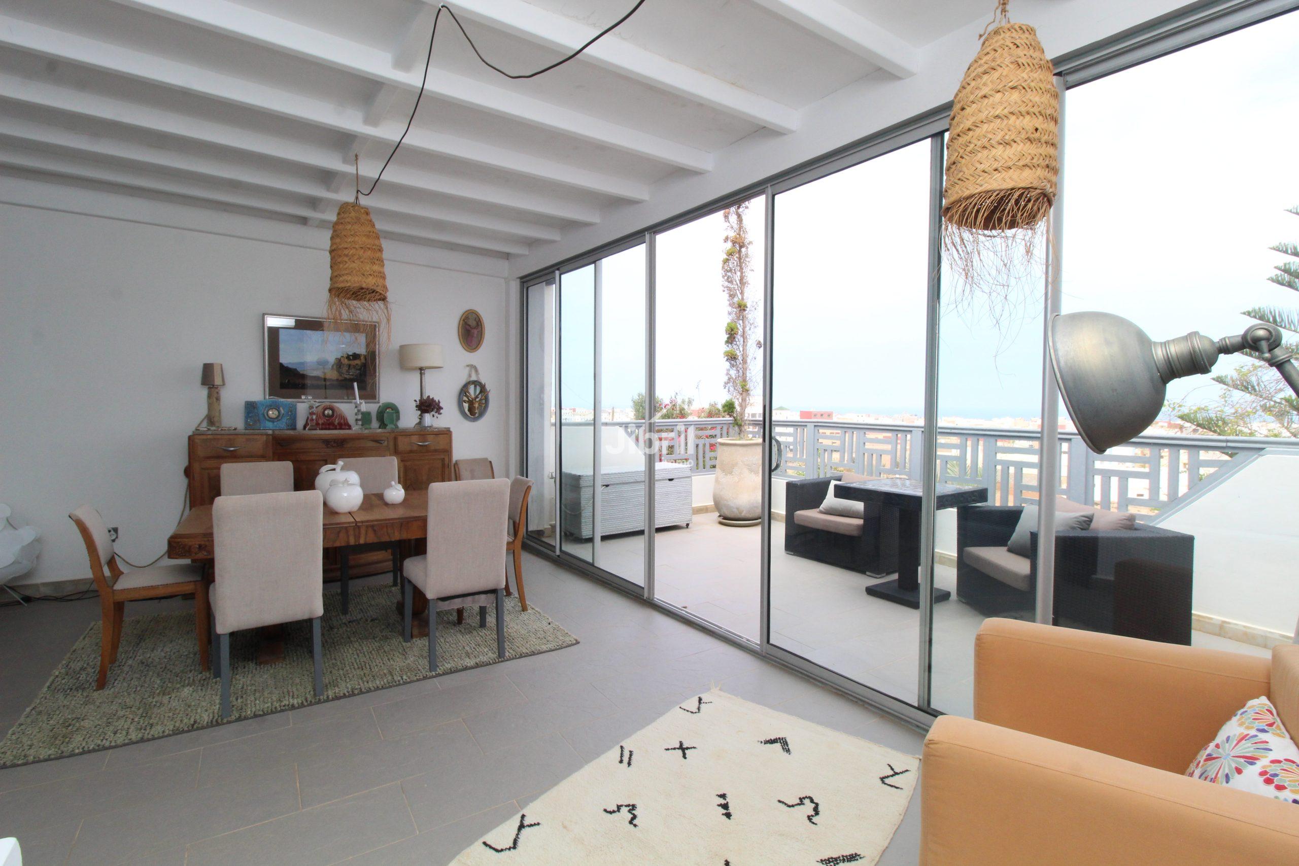 Villa de charme à Mirleft – Vue panoramique, nature, et confort absolu