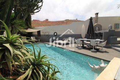 Villa de charme à Mirleft – Vue panoramique, nature, et confort absolu
