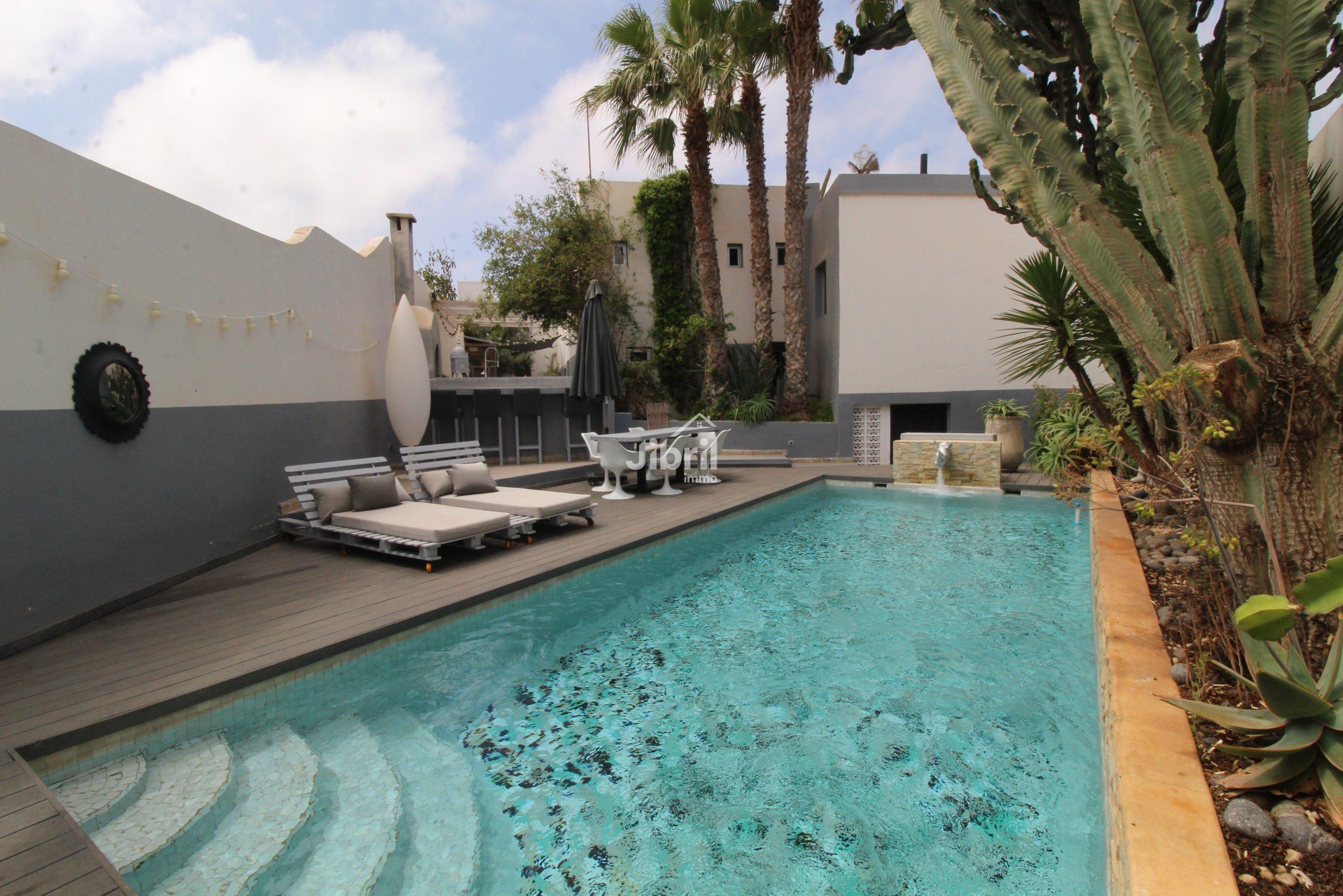 Villa de charme à Mirleft – Vue panoramique, nature, et confort absolu