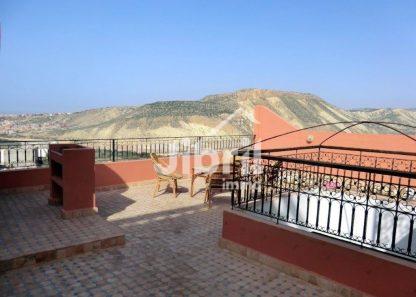 Riad avec vue mer à Aourir – Bien non titré perché sur les hauteurs du village