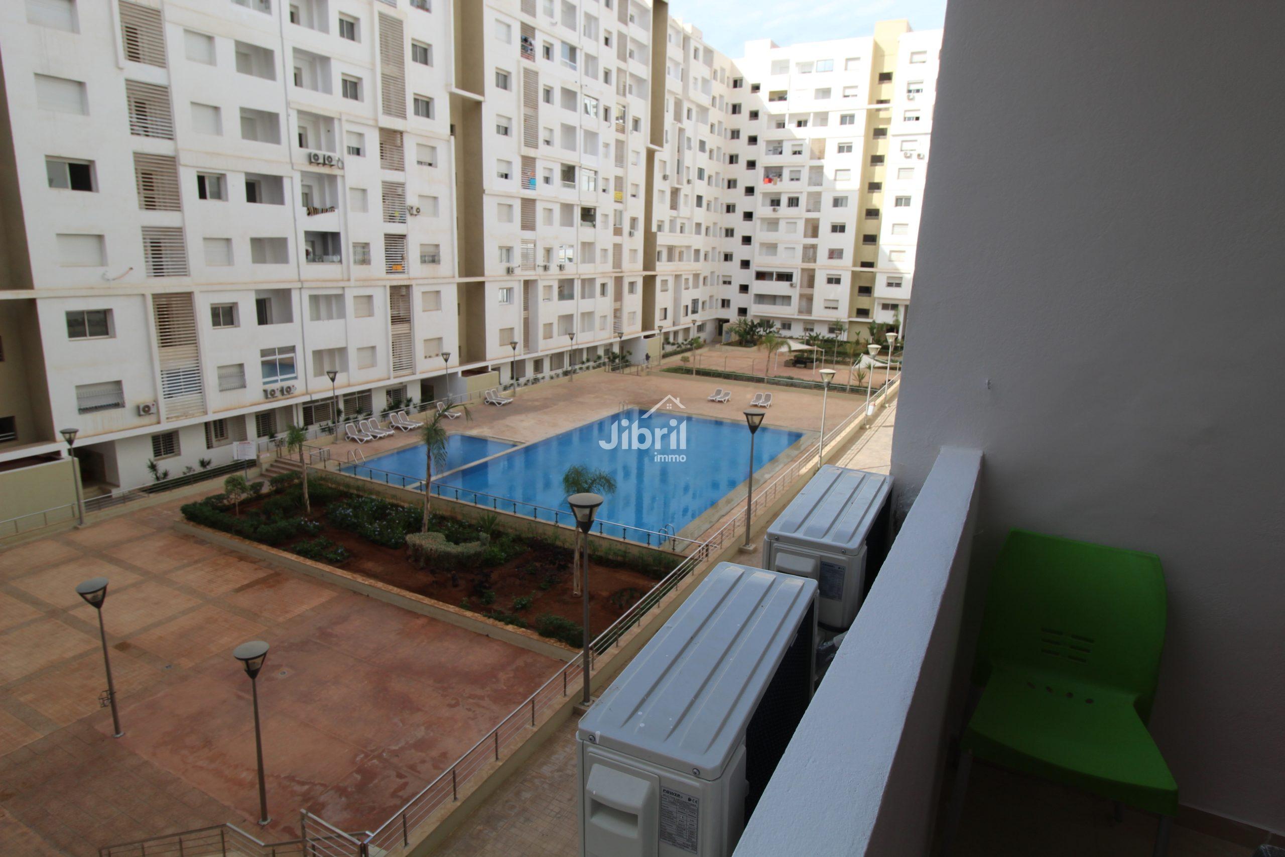 Appartement cosy avec vue piscine Hay Mohamadi
