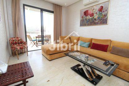 Appartement meublé avec piscine à Founty, Agadir