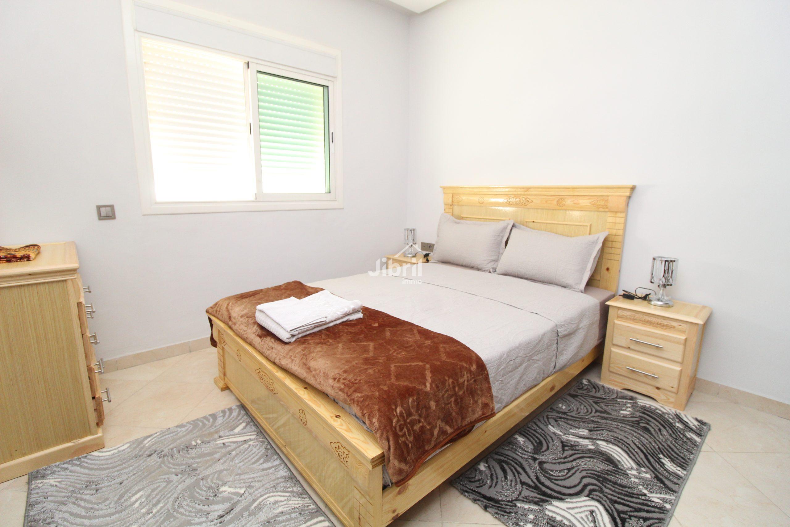 Appartement meublé 2 chambres à Dcheira