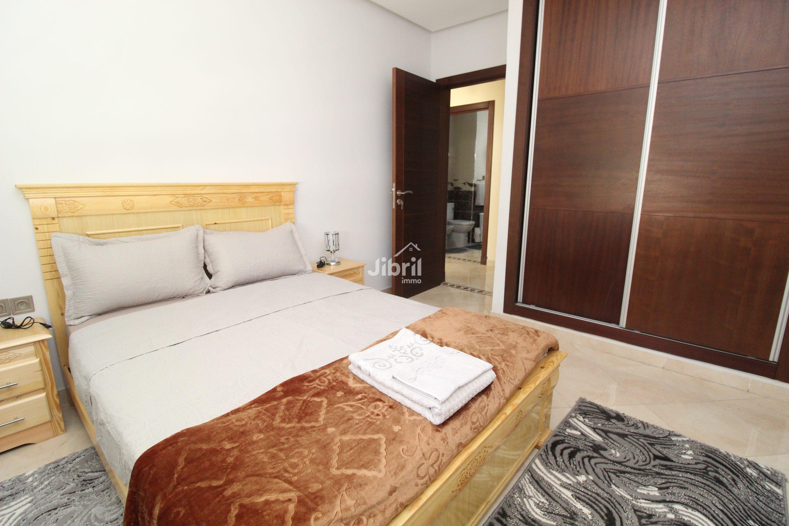 Appartement meublé 2 chambres à Dcheira