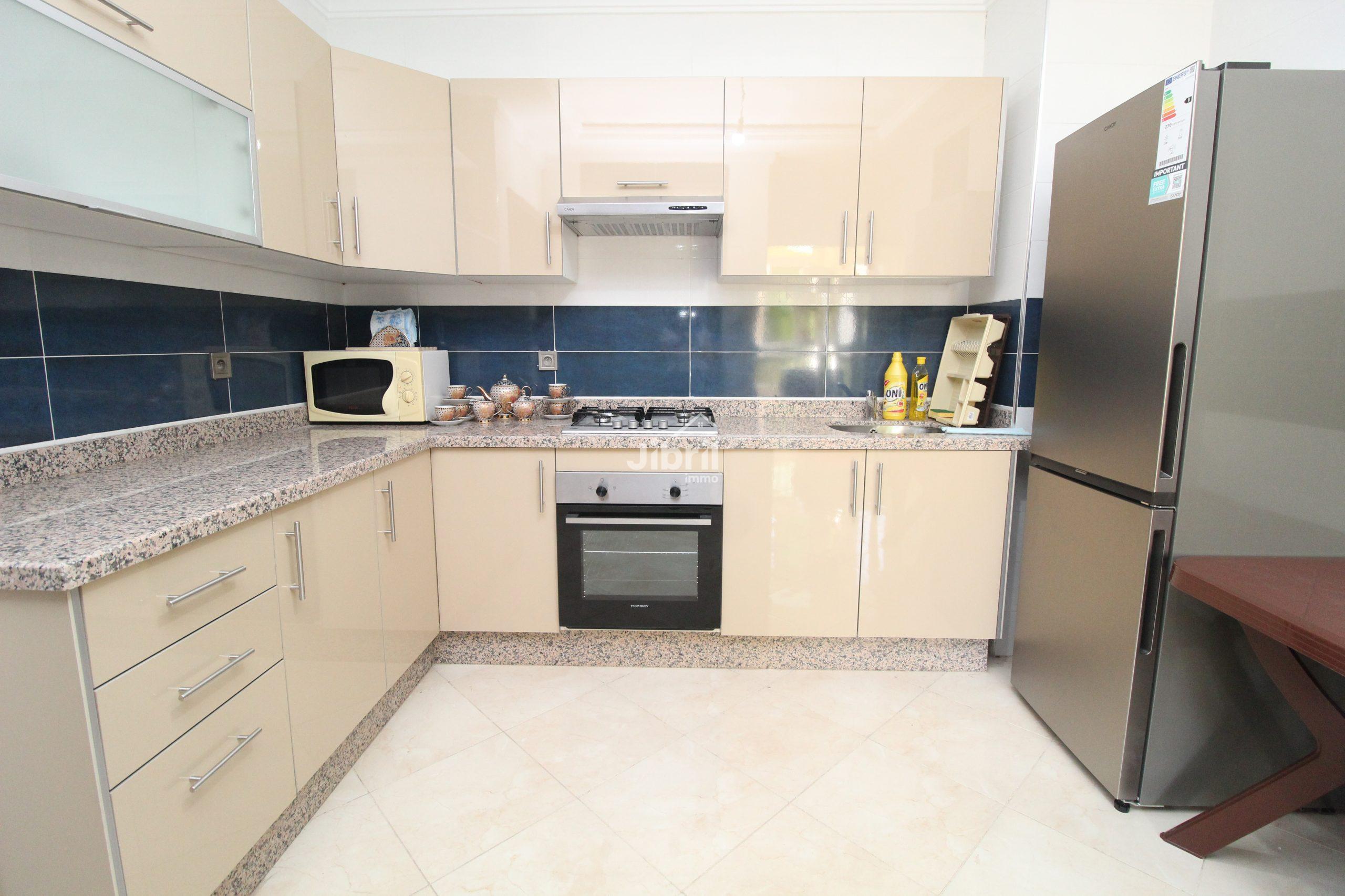 Appartement meublé 2 chambres à Dcheira