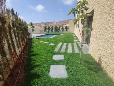 Magnifique villa neuve avec piscine et jardin à Extension Illigh, Agadir