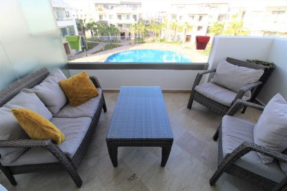 Appartement 2 chambres à Founty, Agadir   Vue piscine et proche de la plage