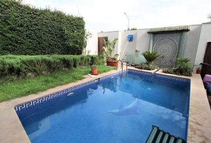 Charmant duplex avec jardin et piscine à Talborjt, Agadir