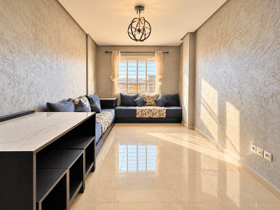 Bel appartement 2 chambres à Hay Mohamadi, Agadir   Vue imprenable sur la ville et la mer